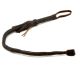 Black Leather Bull Whip